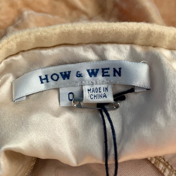 How & Wen Vintage Y2K Velvet Silk Cami Babydoll Top NWT - Picture 7 of 11